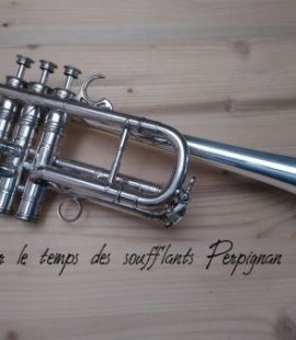 Trompette SELMER en ut argentée